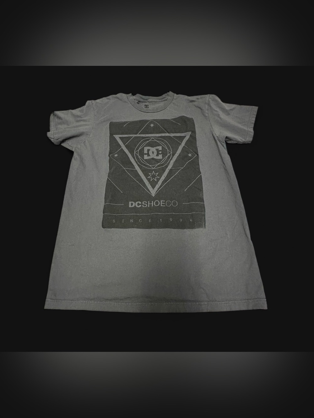 DC Gray Graphic Short Sleeve Tee
